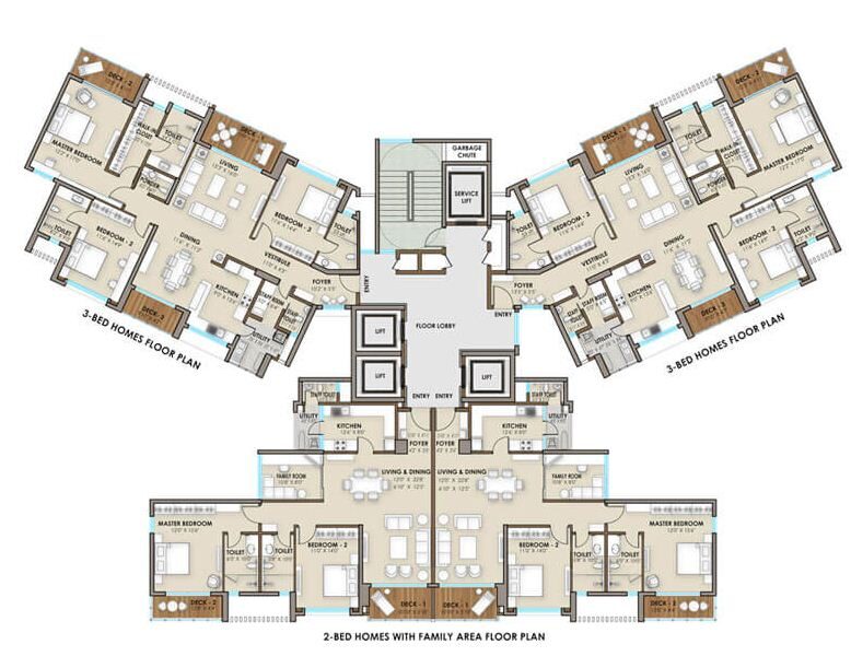 phoenix one bangalore west floor plan